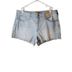 Madewell Light Wash Denim Jean Shorts